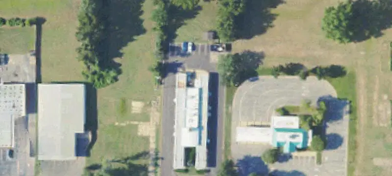 Bank Building with Five-Lane Drive-Through
