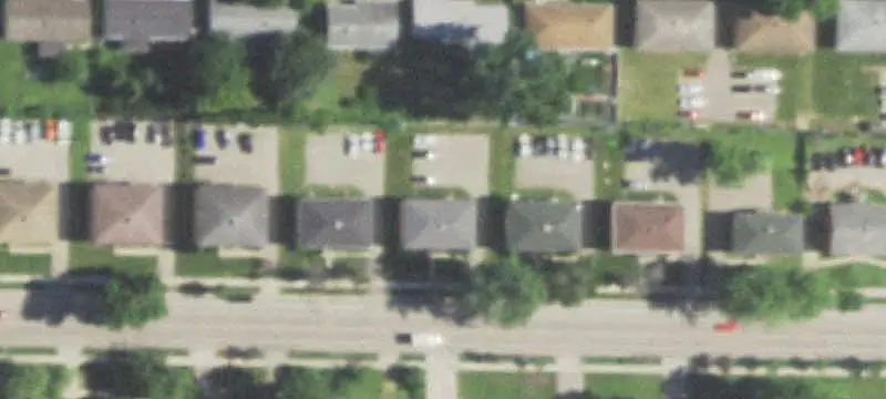 Four-Unit Brick Apartment Building