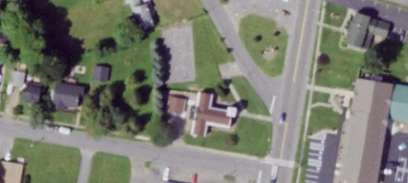 Auto Shop on Corner Lot
