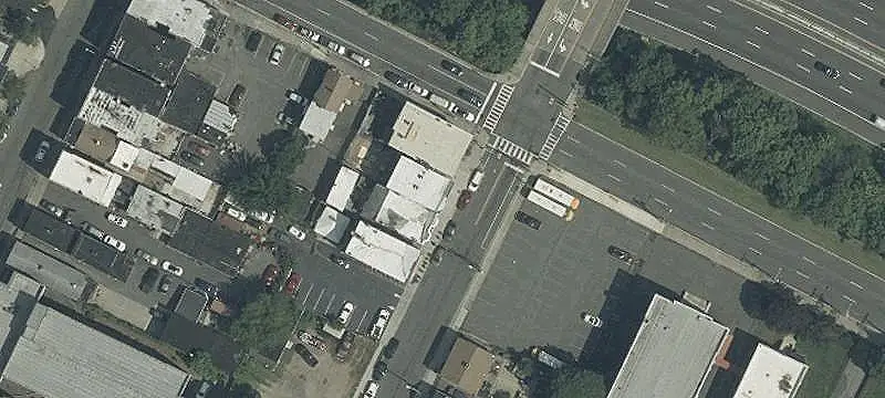 Mixed-Use Building with Flower Shop
