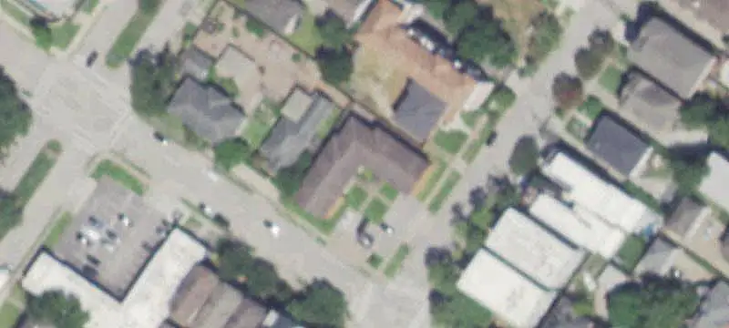 Corner-Lot Apartment Building