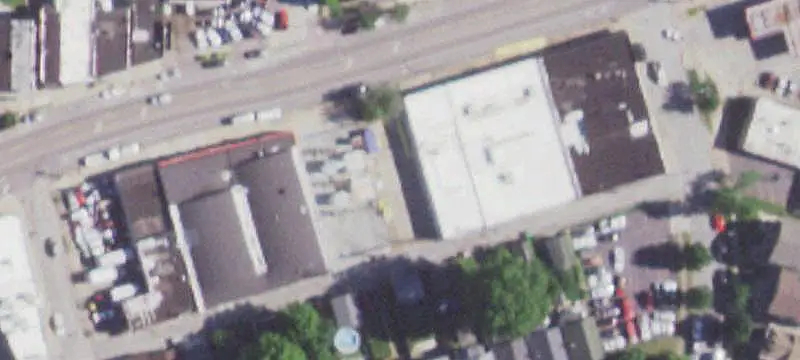 Storefront Building with Oil Separator