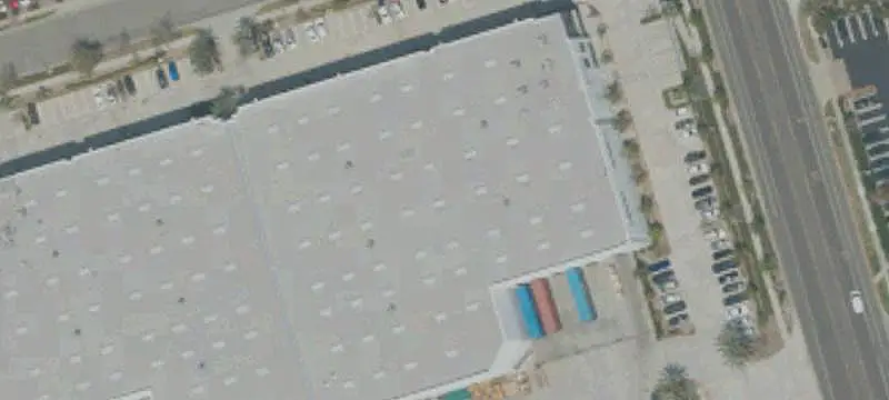 Warehouse with Concrete Yard