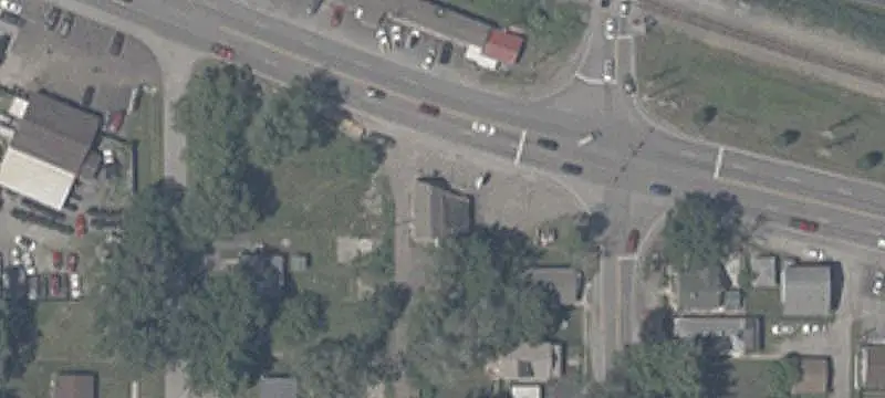 Cleared Mixed-Use Commercial Building