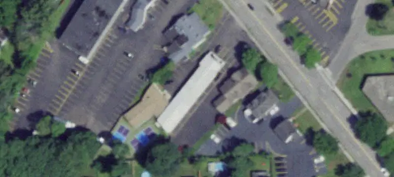 Storefront with Pickleball Courts