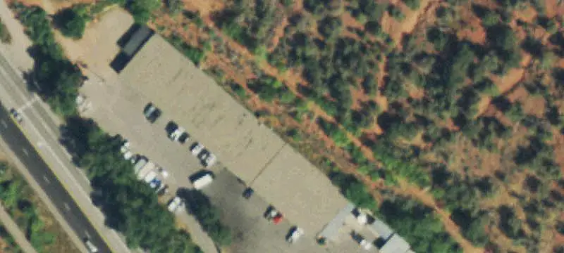 Warehouse with Fenced Yard