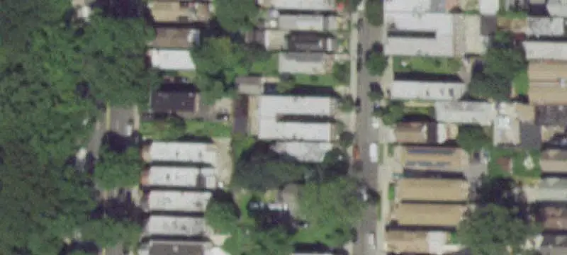 Brick Apartment Building with Garage