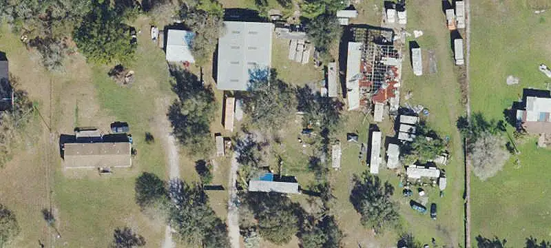 Land with Enclosed Metal Building