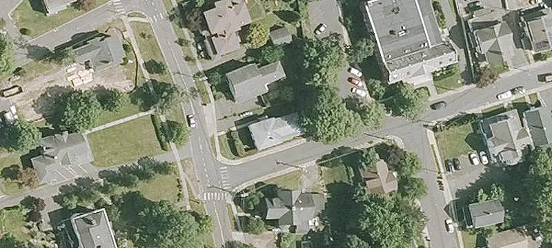 Duplex with Separate Driveways