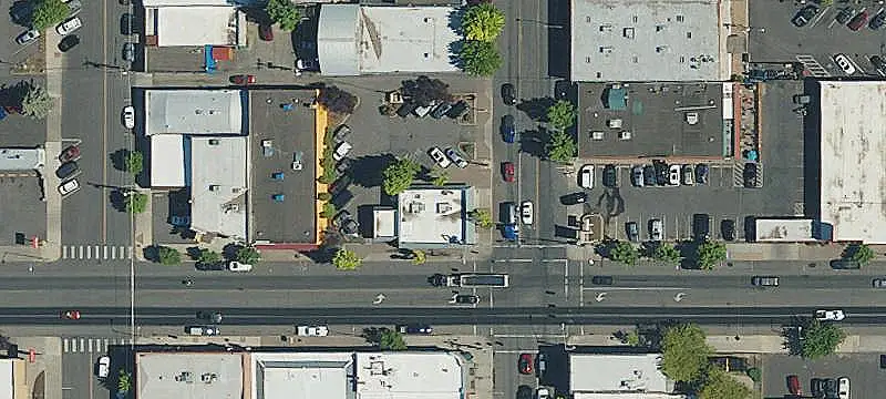 Mixed-Use Building with Drive-Through