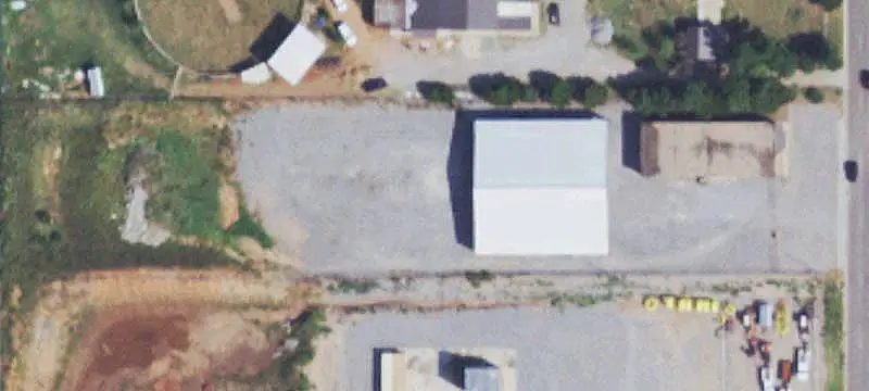 Warehouse with Covered Storage