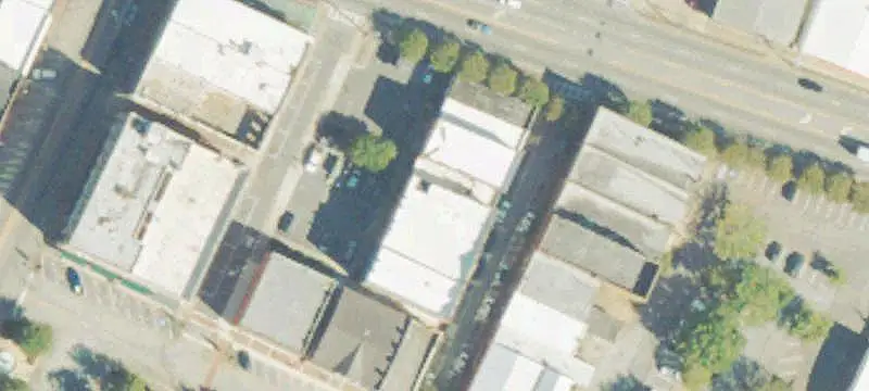 Automotive Building with Roll-Up Doors