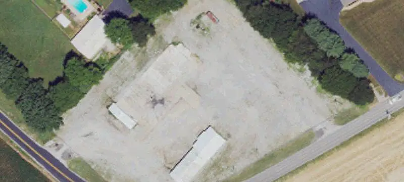 Fenced Industrial Property