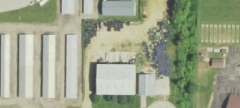 Industrial Warehouse with Loading Docks