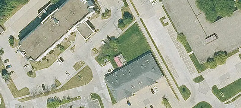 Retail Space with Building Signage