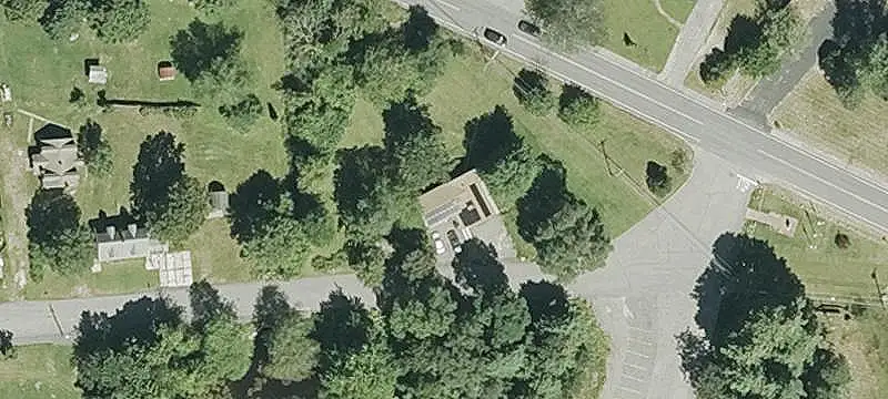 Duplex with Solar Panels