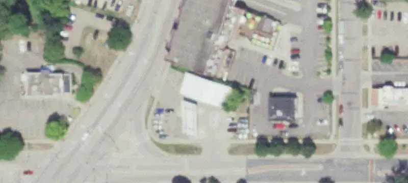 Highway-Intersection Gas Station