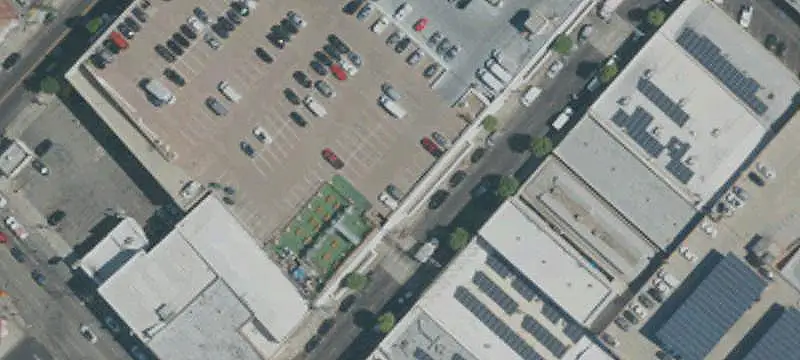Distribution Center with Fenced Truck Yard
