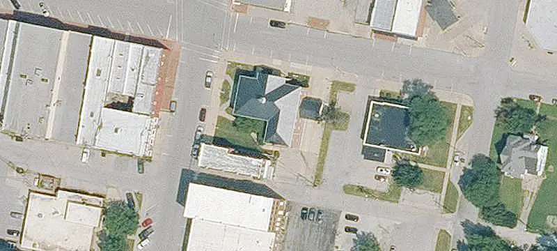 Mixed-Use Building with Tin Ceiling