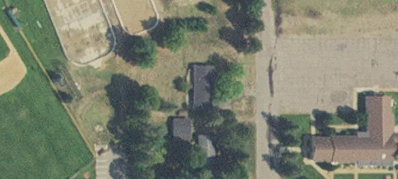 Church Campus with Fellowship Hall