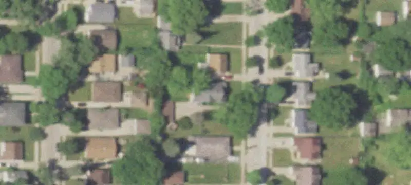 Brick Duplex with Three-Car Garage