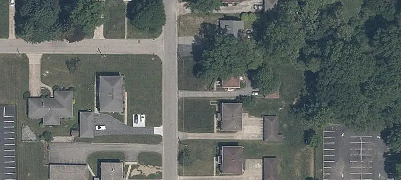 Brick Duplex with Detached Garage