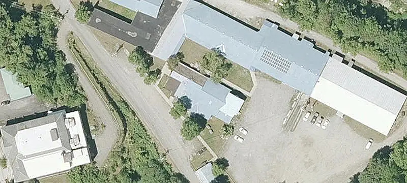 Restaurant Building with Stage