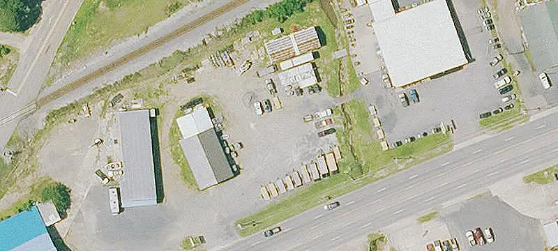 Automotive Shop with Electric Doors