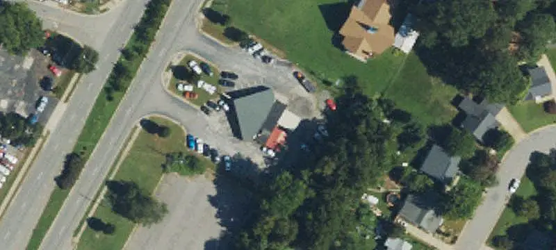 Automotive Sales Lot with Office