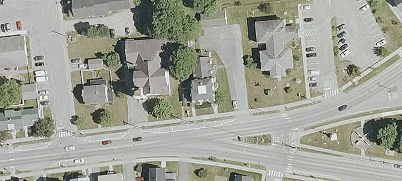 Three-Story Apartment Building