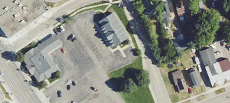 Freestanding Brick Office Building