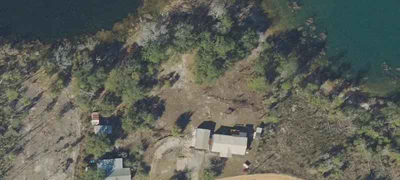 Waterfront Wooded Land