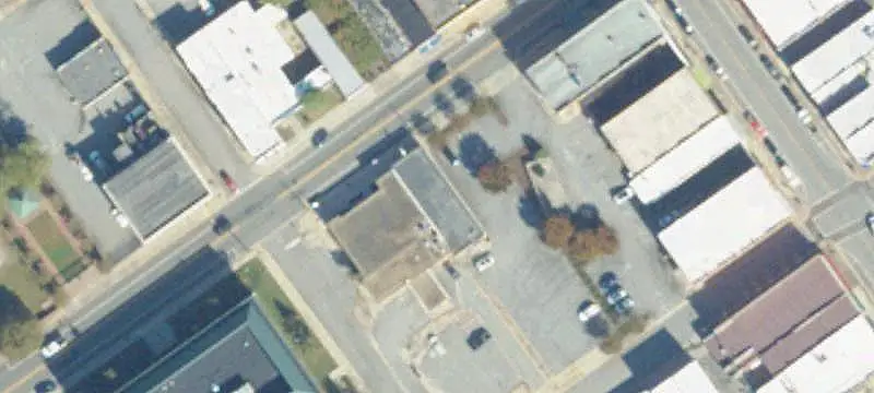 Two-Street Shopping Center