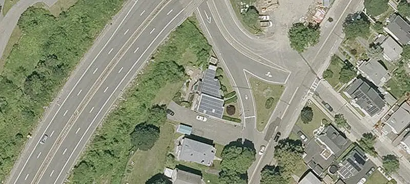 Brick Duplex with Solar Array