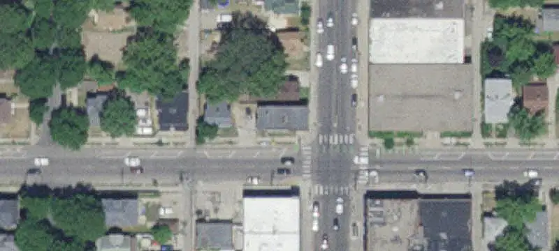 Mixed-Use Corner Building