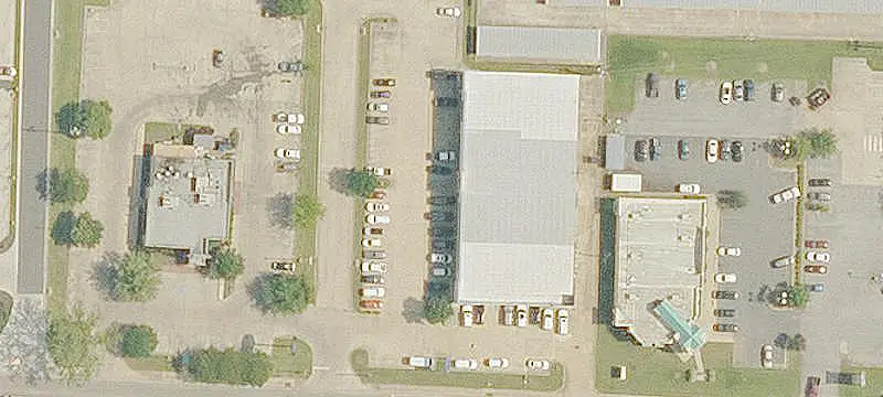 Retail Strip Center with Off-Street Parking