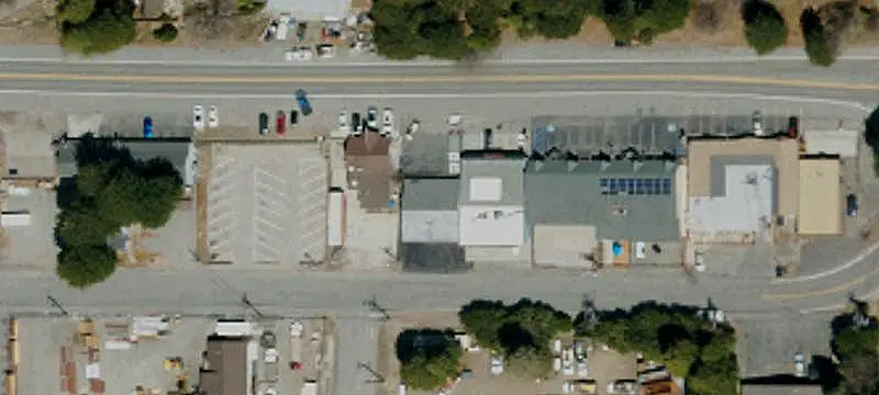 Commercial Land Backing National Forest