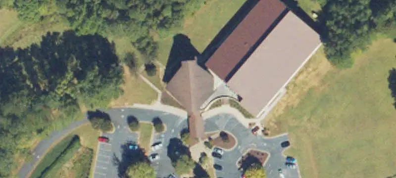 Church Campus with Parsonage