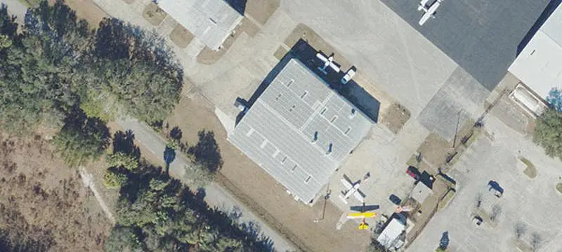 End-Unit Aviation Hangar