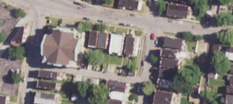 Four-Unit Brick Apartment Building