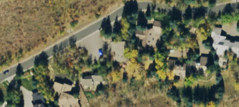 Log Duplex with Two-Car Garage