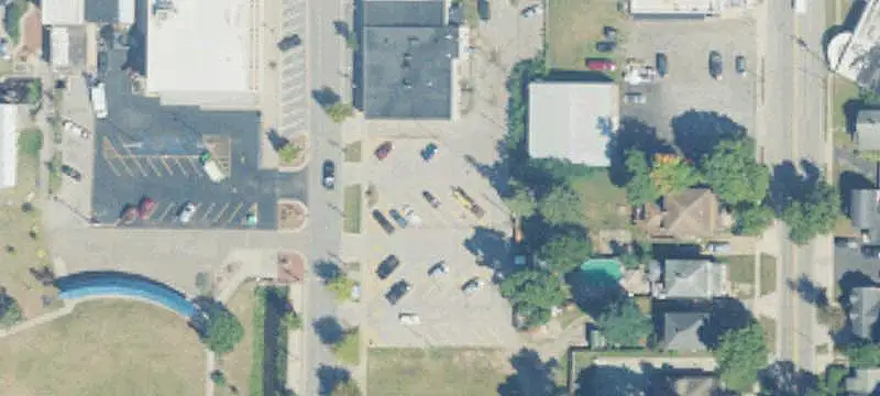 Office Building with Three Entrances