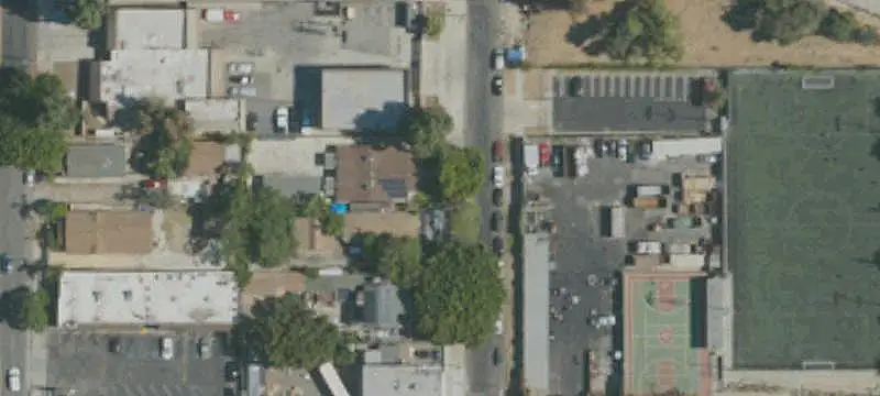 Two-Unit Duplex with Solar Panels