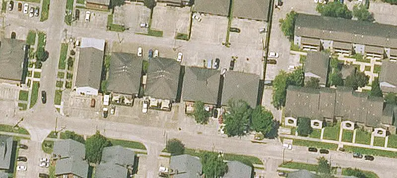 Four-Unit Quadplex with Patios