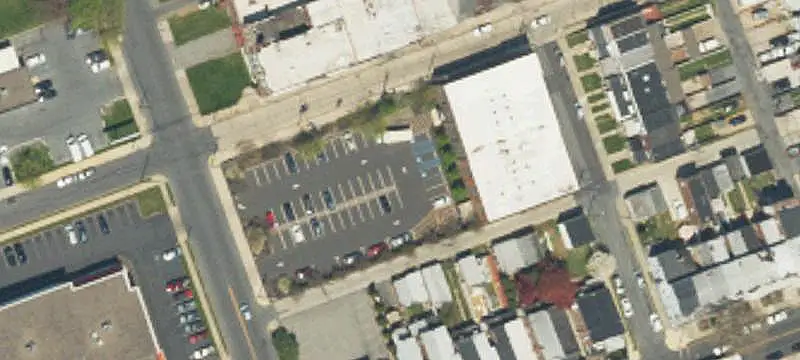 Office Building with Parking Lots