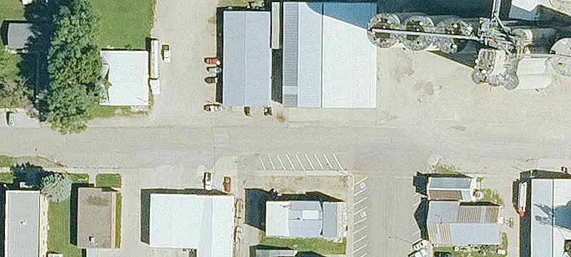 Flex Building with Overhead Doors