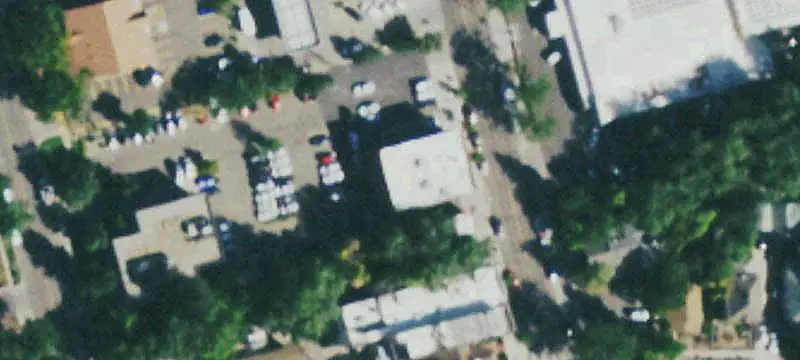 Mixed-Use Building with Exposed Brick