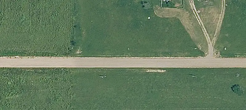 Kansas Farmland with Homestead