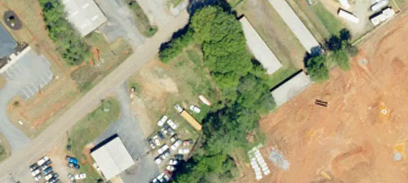 Fenced Industrial Storage Land