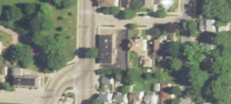 Single-Story Brick Office Building